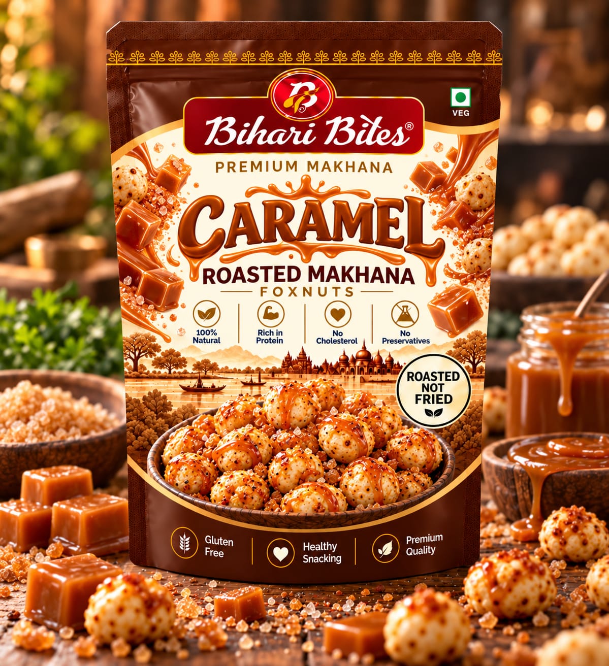 Caramel Roasted Makhana
