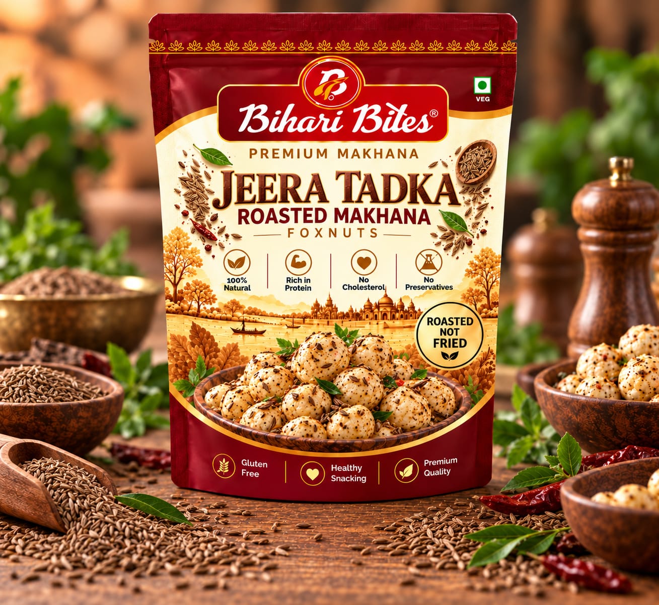 Jeera Tadka Roasted Makhana